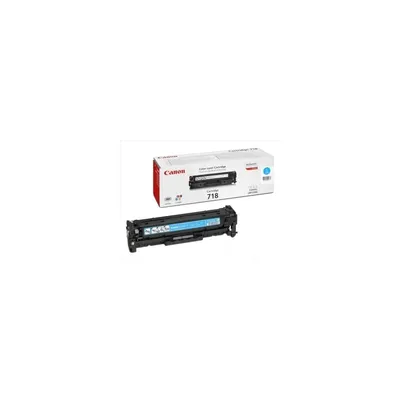 Toner Canon CRG-718C cián : 2661B002 fotó