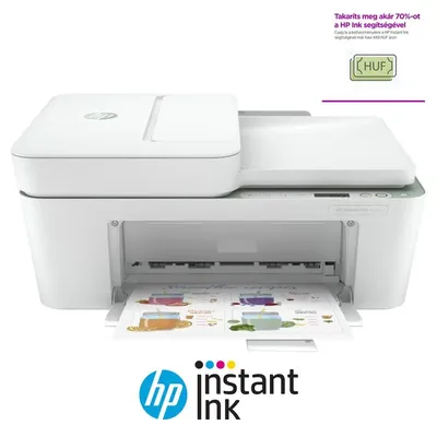 Tintasugaras nyomtató HP DeskJet Plus 4122E MFP A4 színes : 26Q92B fotó
