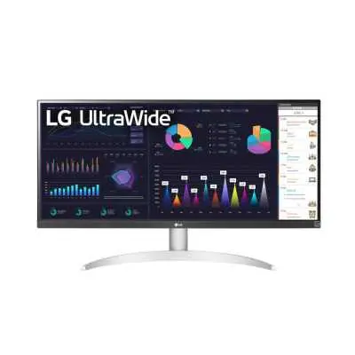 Monitor 29" 2560x1080 IPS HDMI DP USB-C LG 29WQ600-W : 29WQ600-W.AEU fotó