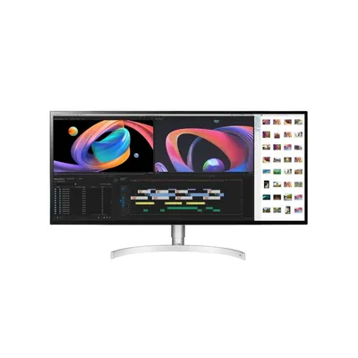 Monitor 34" 5120x2160 IPS HDMI DP USB USB-C LG 34WK95UP-W : 34WK95UP-W.AEU fotó