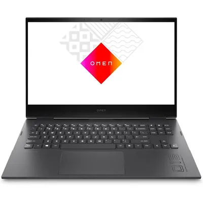HP Omen laptop 16" FHD i5-11400H 16GB 512GB RTX3050Ti DOS fekete HP Omen 16-b0005nh : 4P827EA fotó