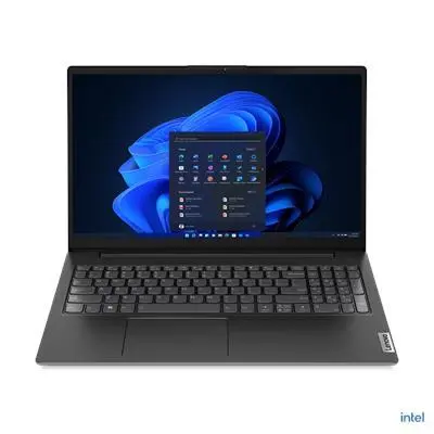 Lenovo V15 laptop 15,6" FHD i7-1255U 16GB 512GB IrisXe DOS fekete Lenovo V15 G3 : 82TT0055HV fotó