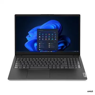 Lenovo V15 laptop 15,6" FHD AMD Ryzen 7 7730U 16GB 512GB Int.VGA FreeDOS fekete : 82YY001DHV fotó
