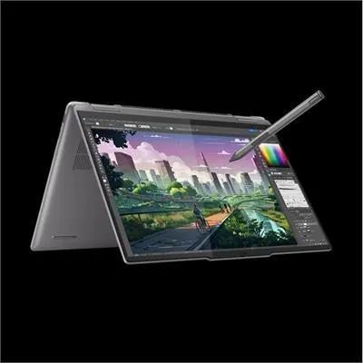 LENOVO Yoga 7 2-in-1 laptop 14" WUXGA  AMD Ryzen 5 8640HS 16GB 512GB  Win11 Home szürke : 83DK007AHV fotó