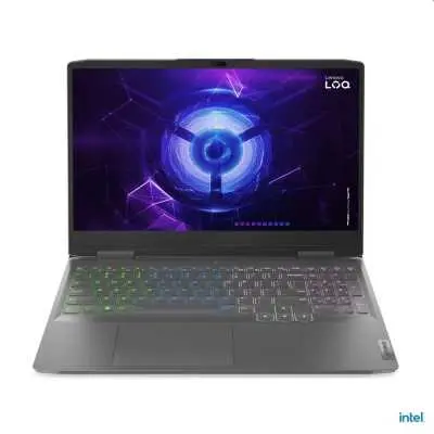 Lenovo LOQ laptop 15,6" FHD i5-13450HX 16GB 512GB RTX3060 DOS szürke Lenovo LOQ 15IRX9 : 83DV0055HV fotó