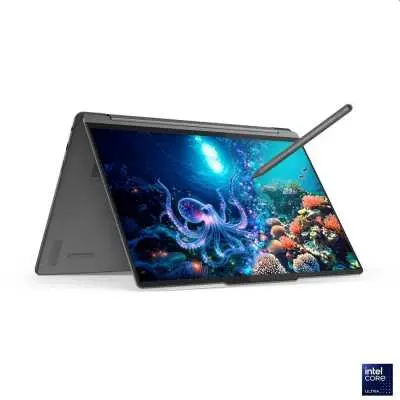 LENOVO Yoga 9 laptop 14" 2880 x 1800 Intel Core Ultra 7 258V 32GB 1TB  Win11 Pro : 83LC001QHV fotó