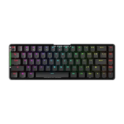 Vezetéknélküli gamer billentyűzet Asus ROG Falchion fekete HU : 90MP01Y0-BKHA01 fotó