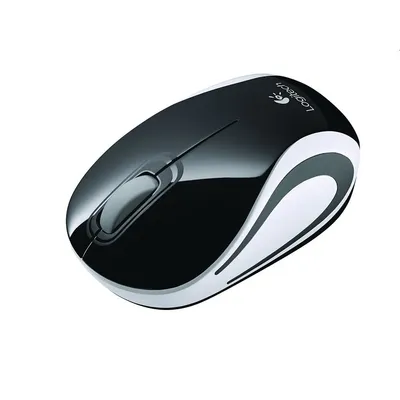 Vezetéknélküli egér Logitech M187 fekete : 910-002731 fotó