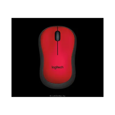 Vezetéknélküli egér Logitech M220 Silent piros : 910-004880 fotó
