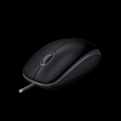 MOUSE Logitech OEM B110 Optikai egér Silent USB fekete : 910-005508 fotó