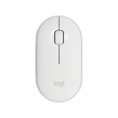 Vezetéknélküli egér Logitech Pebble M350 fehér : 910-005716 fotó