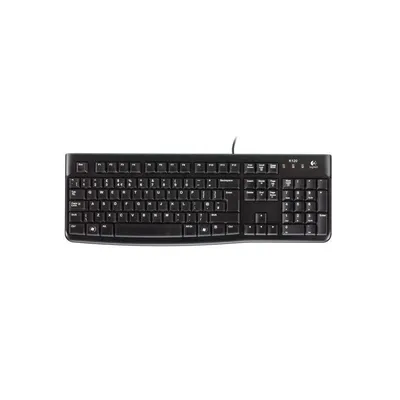 Billentyűzet USB Logitech K120 fekete UK : 920-002479 fotó