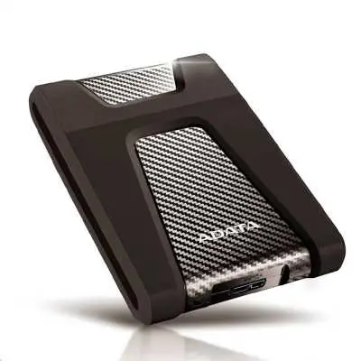 4TB külső HDD 2,5" USB3.1 ütésálló fekete ADATA AHD650 külső winchester : AHD650-4TU31-CBK fotó