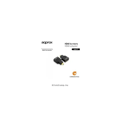 HDMI to micro HDMI adapter APPROX : APPC19 fotó