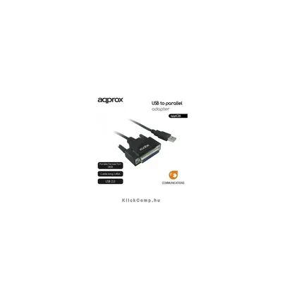 USB to Párhuzamos port adapter APPROX APPC26 : APPC26 fotó