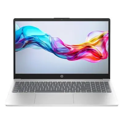 HP 15 laptop 15.6" FHD AG IPS, Ryzen5 7520U, 16GB, 512GB SSD, ezüst : AY7E9EA fotó