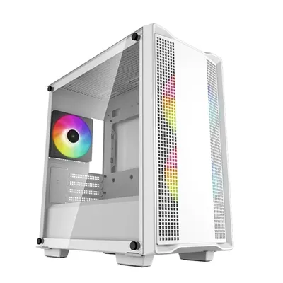 Számítógépház mATX ház DeepCool CC360 ARGB WHITE MicroTower : CC360-ARGB-WH fotó