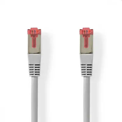 FTP patch kábel Cat6 2m arannyal bevont tűkkel,szürke nedis : CCGT85221GY20 fotó