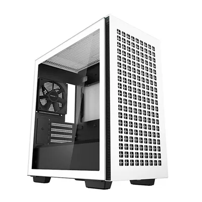 Számítógépház mATX ház DeepCool CH370 WHITE MidTower : CH370-WH fotó