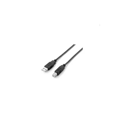 USB nyomtató-kábel 3m USB2.0 A-B apa/anya, duplán árnyékolt : EQUIP-128861 fotó