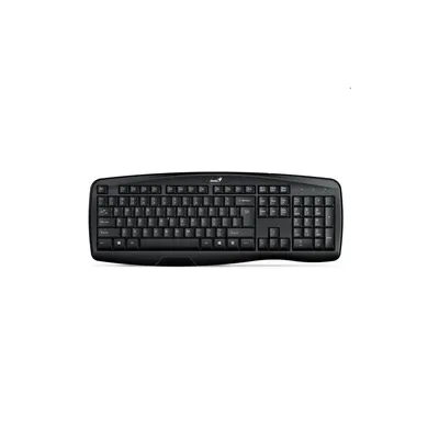 Billentyűzet USB Genius KB-128 fekete : GENIUS-31300001404 fotó
