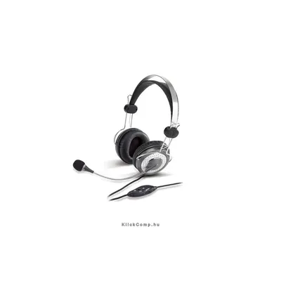 Fejhallgató 3.5mm Jack hangerőszabályozó mikrofon Genius HS-04SU : GENIUS-31710045100 fotó