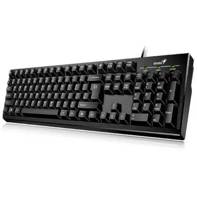 Billentyűzet vezetékes Genius KB-117 Black HU : Genius-31310016404 fotó