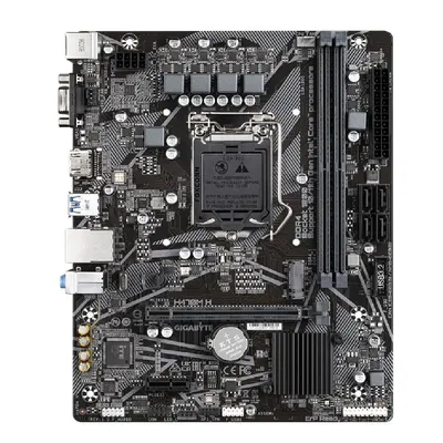 Alaplap H470 LGA1200 2xDDR4 Gigabyte H470M H mATX : H470M-H fotó