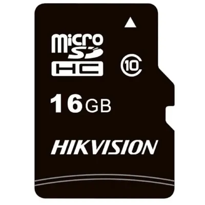 16GB Memória-kártya micro SDHC Class10 adapterrel Hikvision : HS-TF-C1-16GB fotó