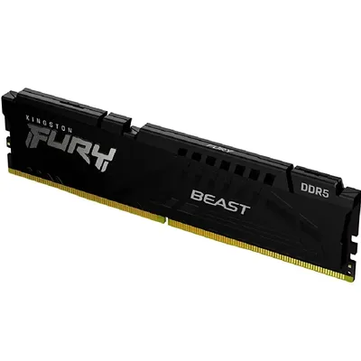 32GB DDR5 memória 5600MHz 1x32GB Kingston FURY Beast Black : KF556C36BBE-32 fotó