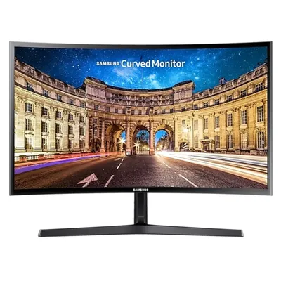 Monitor 23,5" 1920x1080 VA VGA HDMI Samsung LC24F396FHR : LC24F396FHRXEN fotó