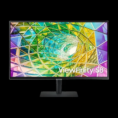 Monitor 27" 3840x2160 IPS HDMI DP USB Samsung S80A : LS27A800NMPXEN fotó