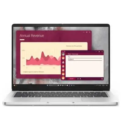 Dell Pro 14 laptop 14" 1920x1200 Cu5 235U 16GB 512GB Linux : PC14250-38 fotó