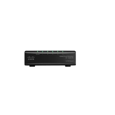 Cisco SF100D-05 5port 10/100Mbps LAN nem menedzselhető asztali Switch : SF100D-05-EU fotó