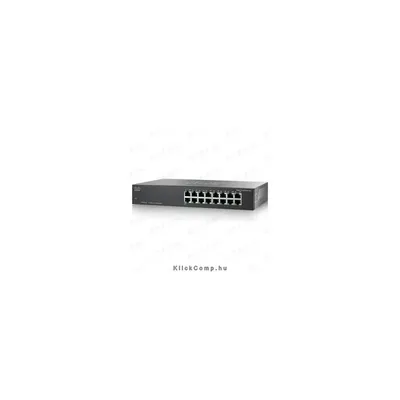 Cisco SF100-16 16port 10/100Mbps LAN nem menedzselhető asztali Switch : SF100-16-EU fotó