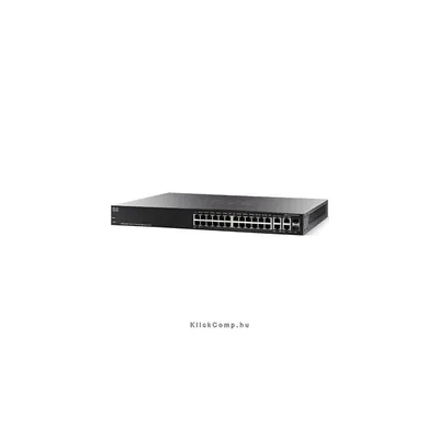 Cisco SF300-24MP 24 LAN 10/100Mbps, 2 miniGBIC, 2 RJ45 menedzselhető MaxPoE switch : SF300-24MP-K9-EU fotó