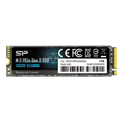1TB SSD M.2 Silicon Power A60 : SP001TBP34A60M28 fotó