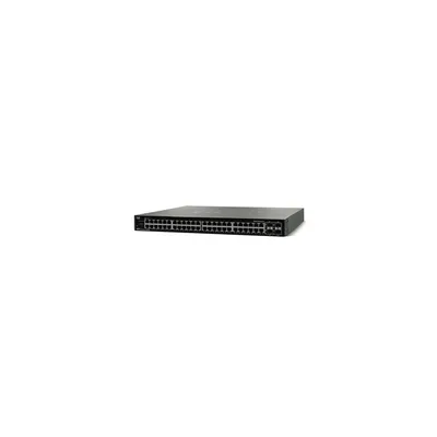 Cisco SF300-48P 48-port 10/100 PoE Managed Switch w/Gig Uplinks : SRW248G4P-K9-EU fotó