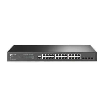 24 Port Switch 10/100/1000Mbps TP-LINK TL-SG3428 JetStream 24-Port Gigabit L2 Managed Switch with 4 SFP Slots : TL-SG3428 fotó