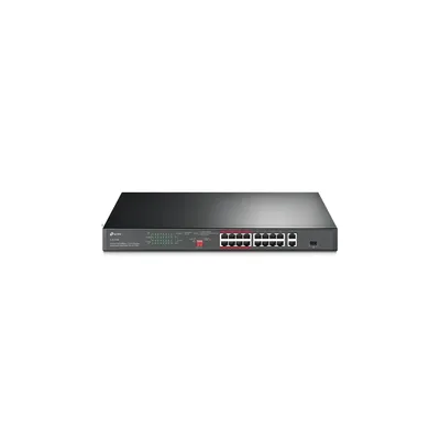 16 Port Switch TP-LINK TL-SL1218P 16-Port 10/100Mbps + 2-Port Gigabit Rackmount Switch with 16- : TL-SL1218P fotó