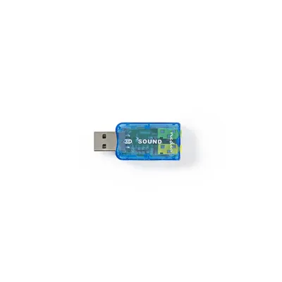 hangkártya USB 2.0 külső hangkártya 5.1 nedis : USCR10051BU fotó
