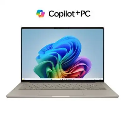 Asus Zenbook laptop 14"FHD Snapdragon X Elite X1E78 32GB 1TB Win11 bézs : UX3407RA-QD020W fotó