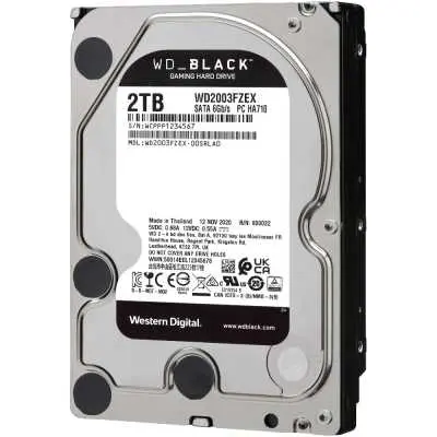 2TB 3,5" HDD SATA-600 Desktop Western Digital Black : WD2003FZEX fotó