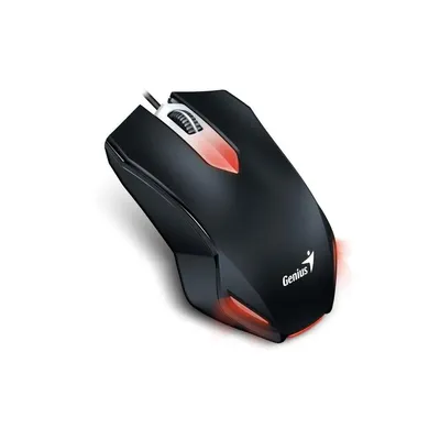 Gamer egér USB Genius X-G200 fekete : X-G200_USB_BLACK fotó