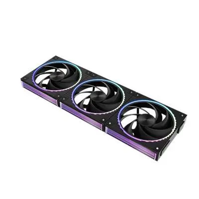 Zalman házventilátor 12cm 12v 2300rpm : ZM-DF120-A3-BLACK fotó